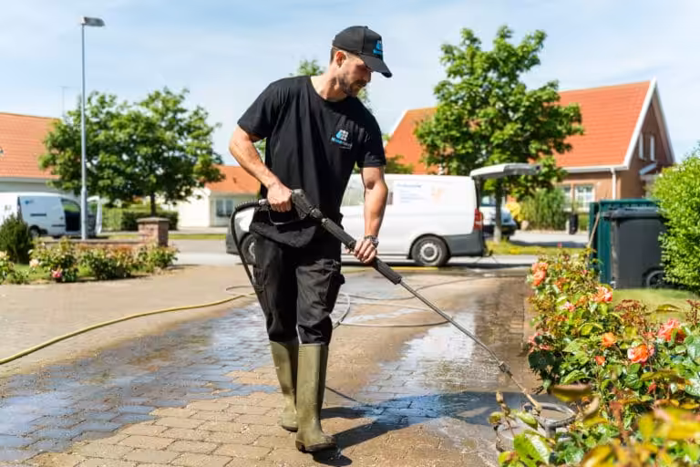 Miljögodkänd stentvätt
