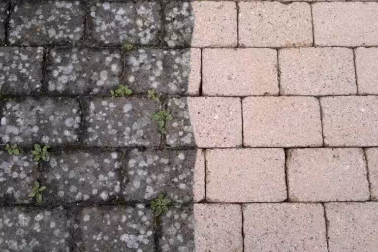 Underhåll av stenplattor